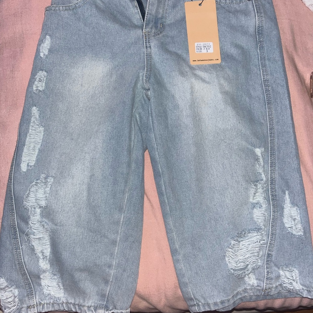 Stylish Distressed Jean Shorts for Women